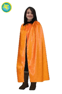 MANTELLO BAMBINO ARANCIONE-NERO